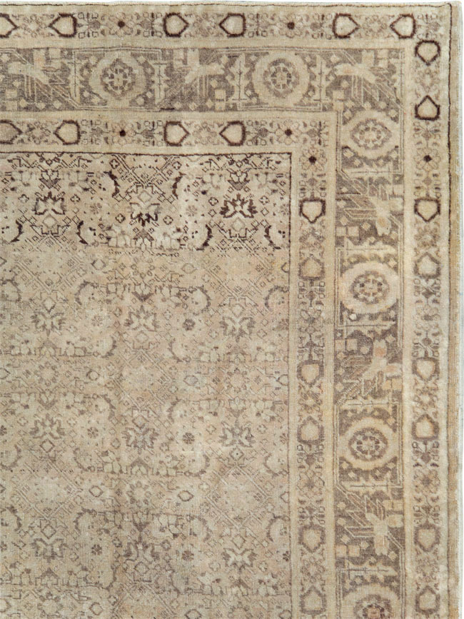 Antique Persian Tabriz Carpet, No.14584 - Galerie Shabab