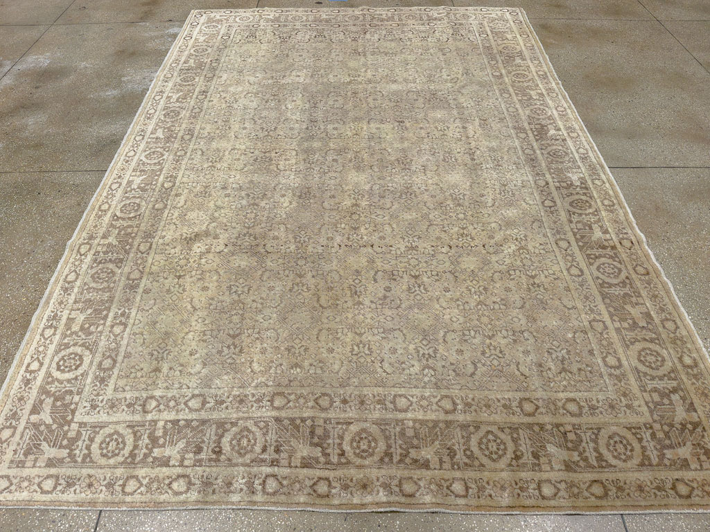 Antique Persian Tabriz Carpet, No.14584 - Galerie Shabab
