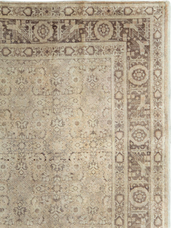 Antique Persian Tabriz Carpet, No.14584 - Galerie Shabab