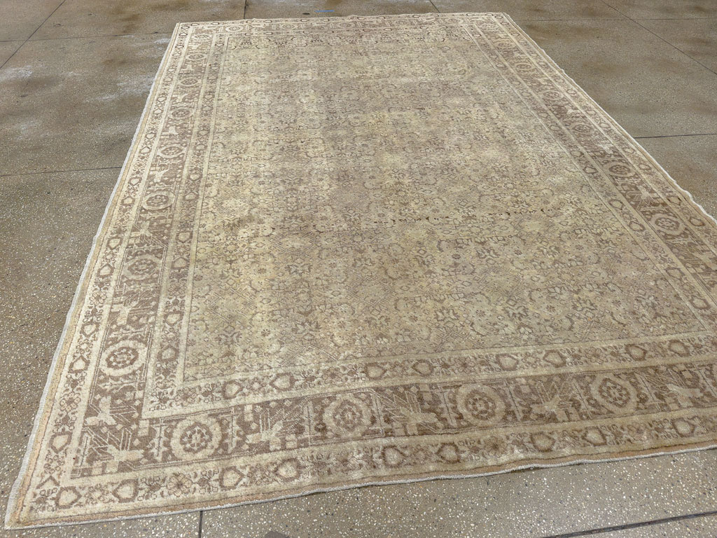 Antique Persian Tabriz Carpet, No.14584 - Galerie Shabab