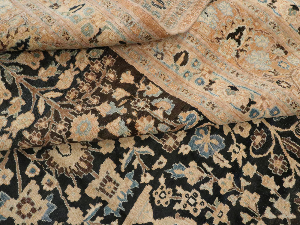 Antique Persian Mashad Carpet, No.14602 - Galerie Shabab