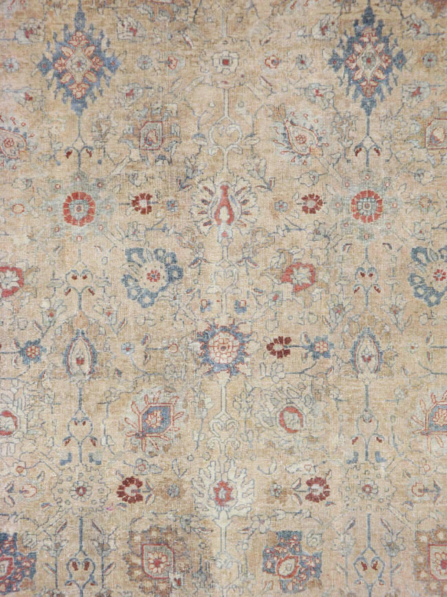 Antique Persian Tabriz Carpet, No.14615 - Galerie Shabab