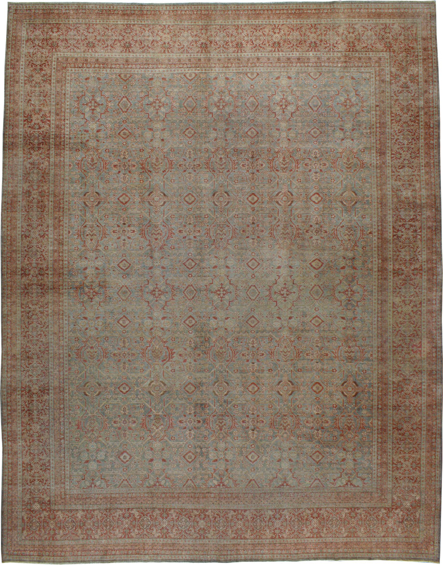Antique Tabriz Carpet, No.14616 - Galerie Shabab
