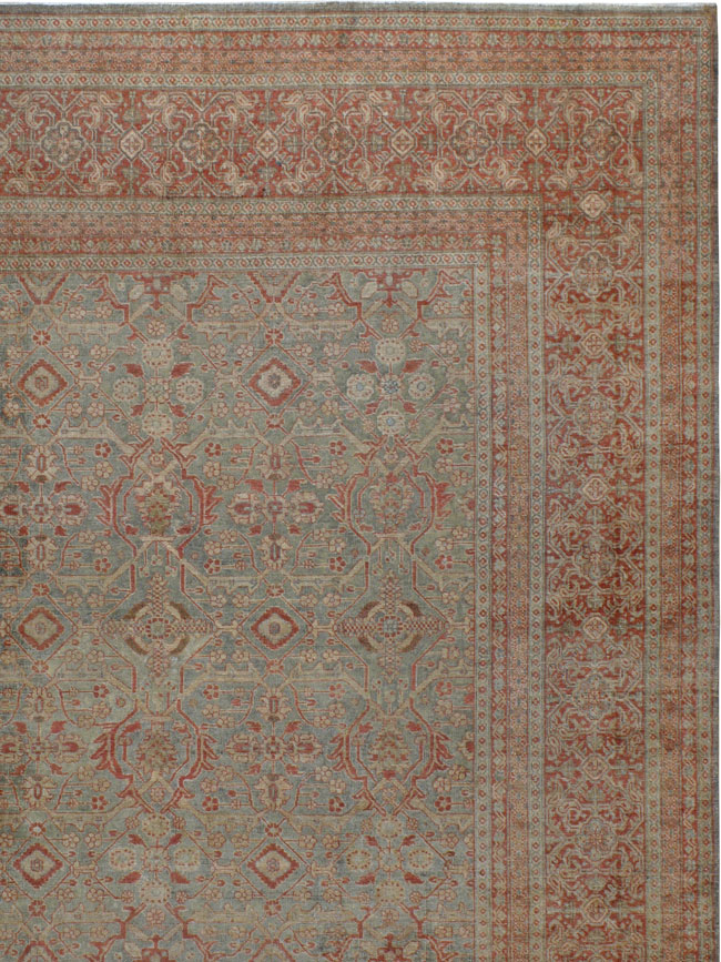 Antique Tabriz Carpet, No.14616 - Galerie Shabab