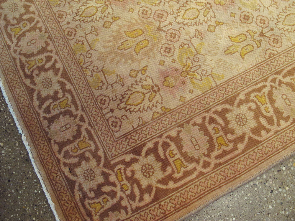 Vintage Persian Tabriz Runner, No.14626 - Galerie Shabab