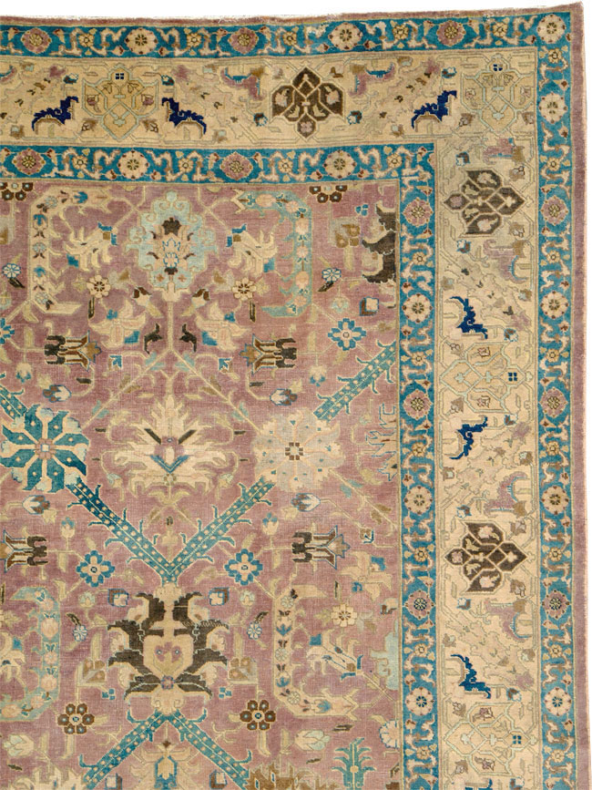 Antique Persian Tabriz Carpet, No.26777 - Galerie Shabab