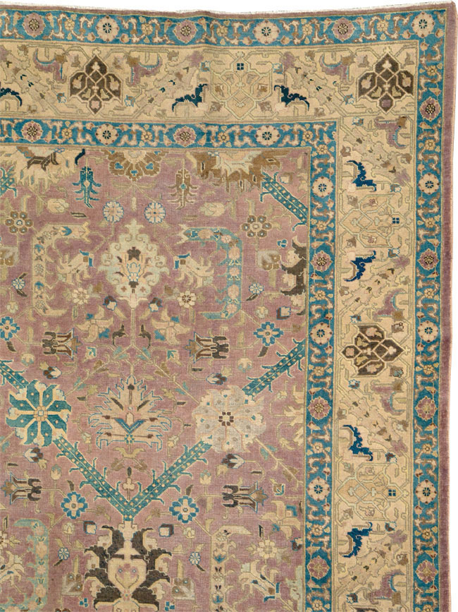 Antique Persian Tabriz Carpet, No.26777 - Galerie Shabab