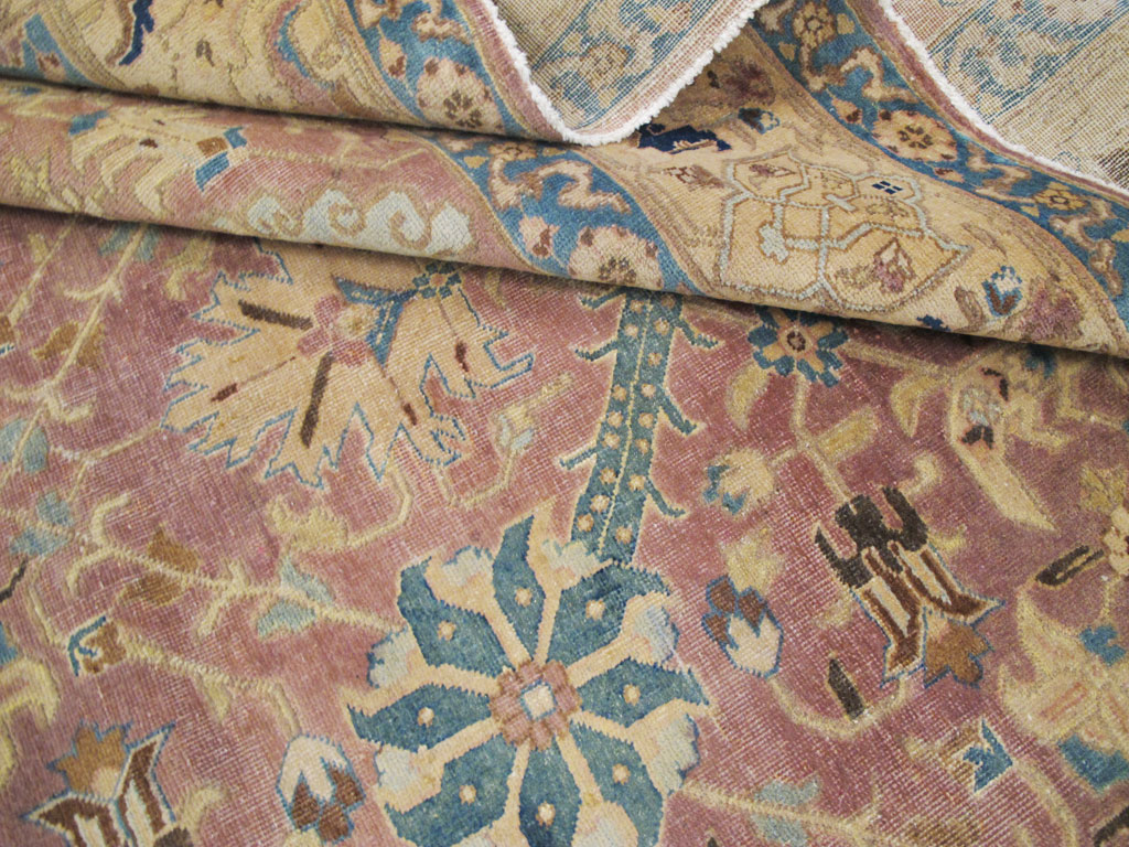 Antique Persian Tabriz Carpet, No.26777 - Galerie Shabab