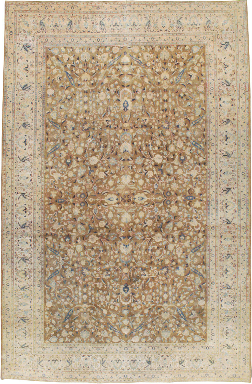 Antique Persian Tabriz Carpet, No.14630 - Galerie Shabab
