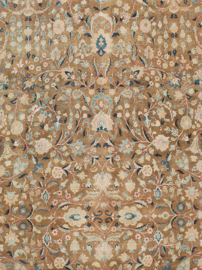 Antique Persian Tabriz Carpet, No.14630 - Galerie Shabab