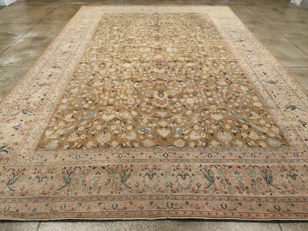 Antique Persian Tabriz Carpet, No.14630 - Galerie Shabab