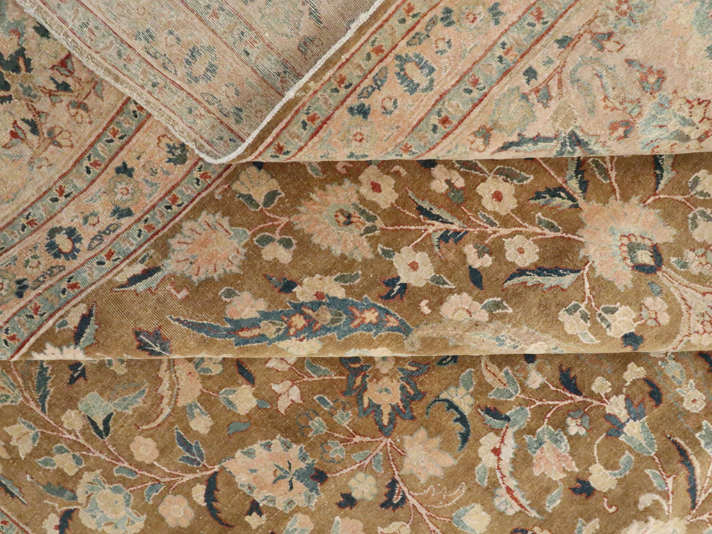 Antique Persian Tabriz Carpet, No.14630 - Galerie Shabab