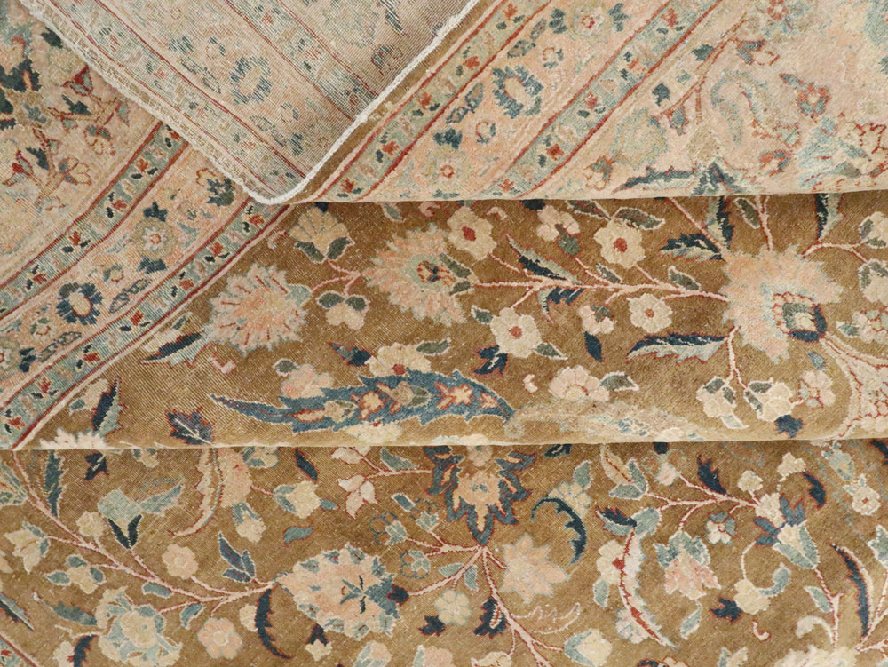 Antique Persian Tabriz Carpet, No.14630 - Galerie Shabab