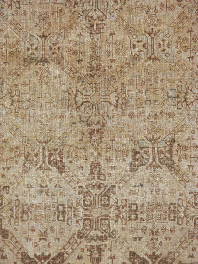 Vintage Persian Tabriz Carpet, No.14632 - Galerie Shabab