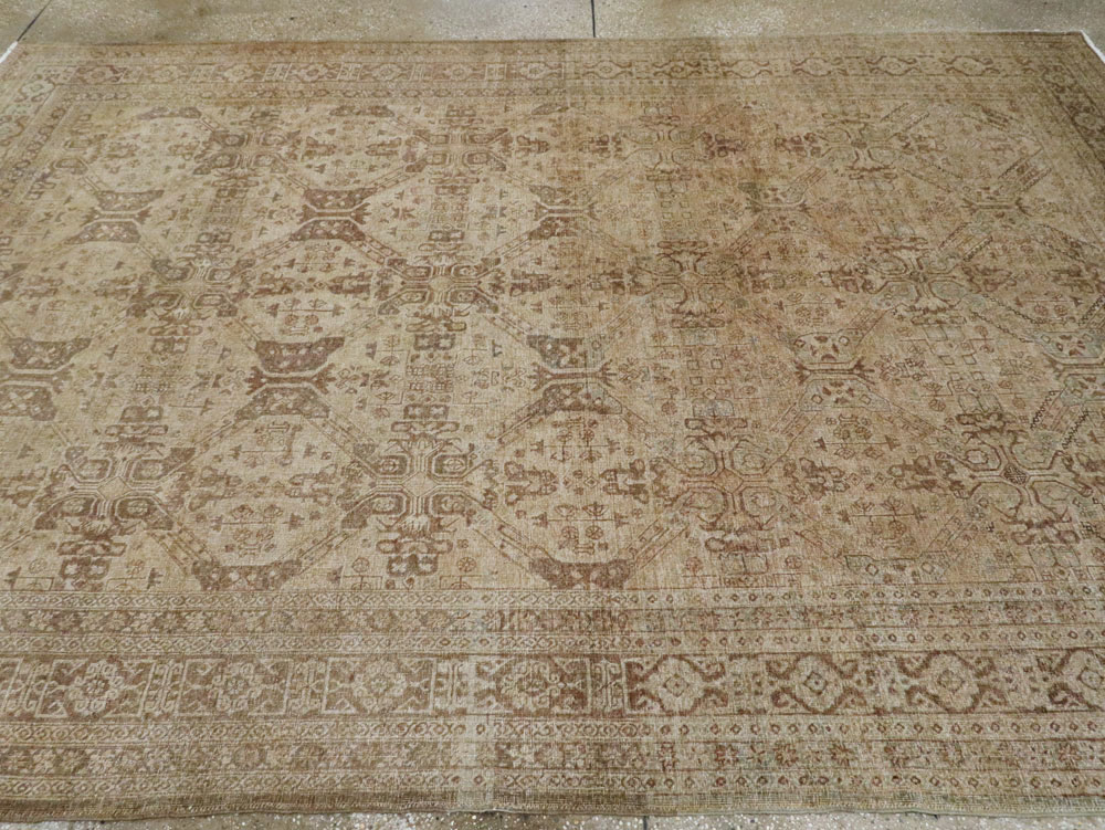 Vintage Persian Tabriz Carpet, No.14632 - Galerie Shabab