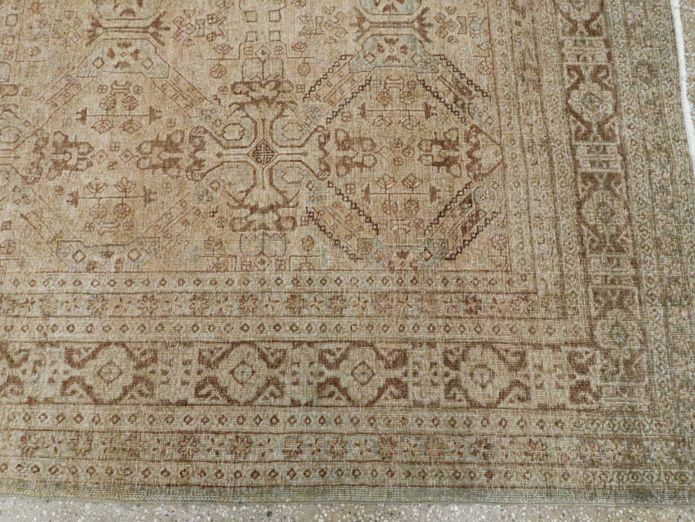 Vintage Persian Tabriz Carpet, No.14632 - Galerie Shabab