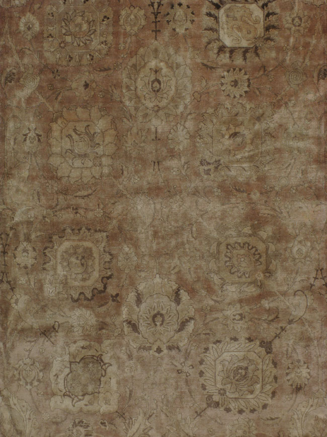 Antique Persian Tabriz Carpet, No.14636 - Galerie Shabab
