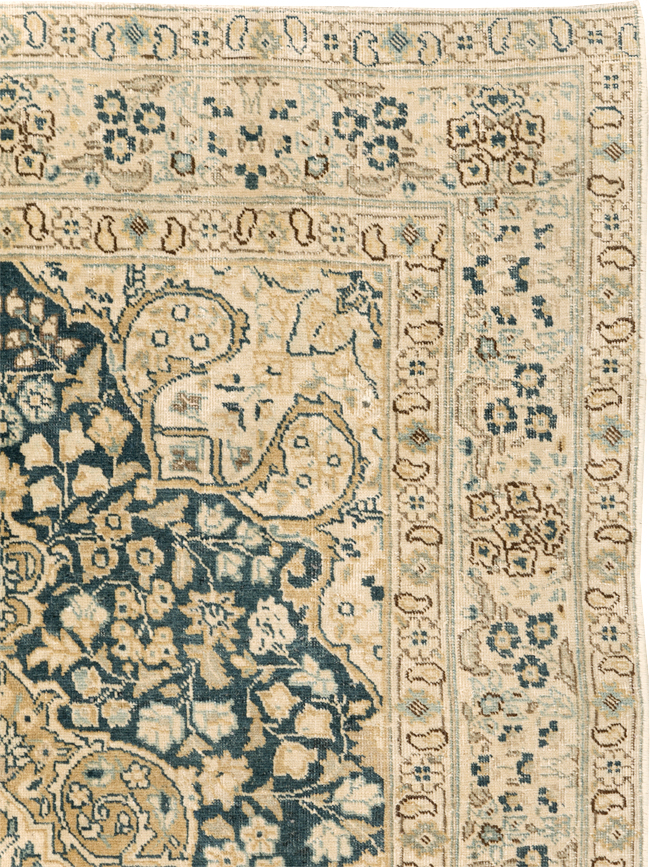 Antique Persian Tabriz Rug (Pair: 1 of 2), No.14637 - Galerie Shabab