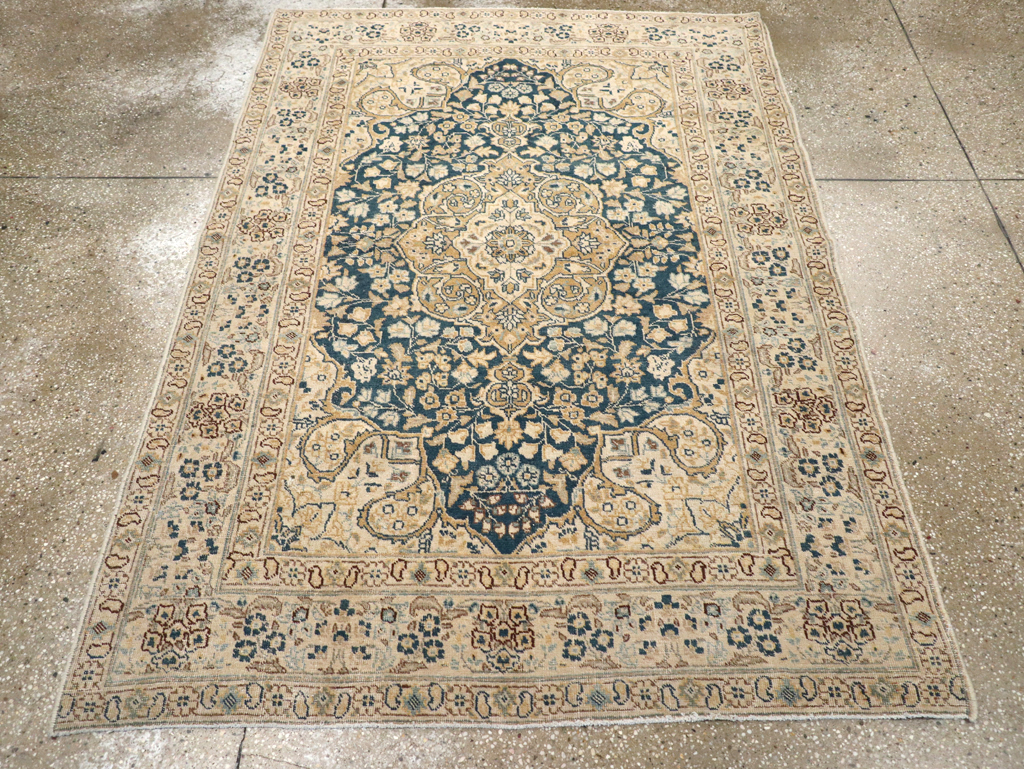 Antique Persian Tabriz Rug (Pair: 1 of 2), No.14637 - Galerie Shabab
