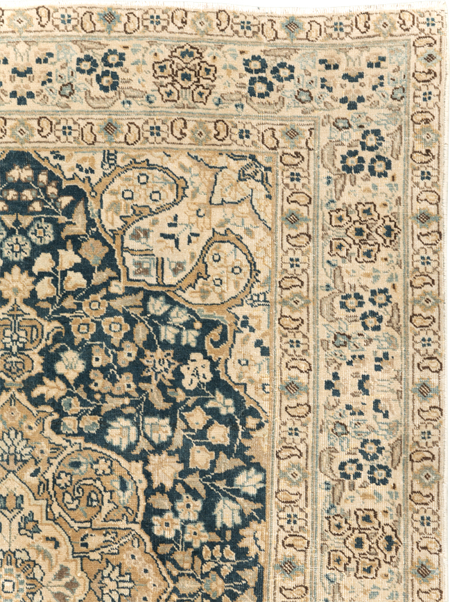 Antique Persian Tabriz Rug (Pair: 2 of 2), No.14638 - Galerie Shabab
