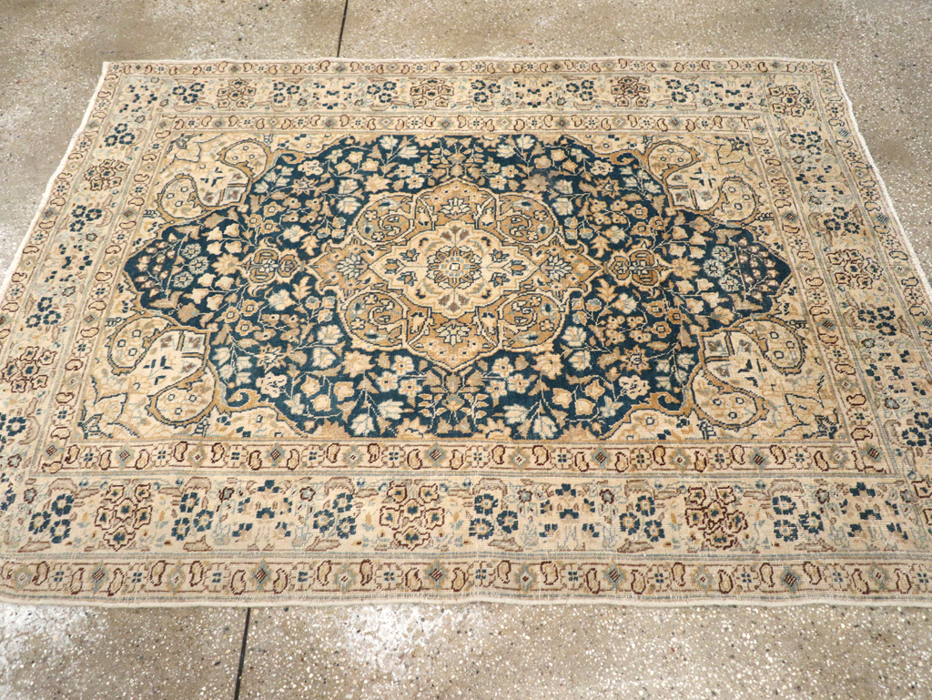 Antique Persian Tabriz Rug (Pair: 2 of 2), No.14638 - Galerie Shabab