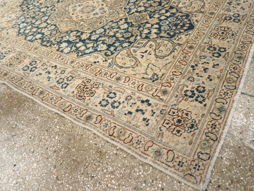 Antique Persian Tabriz Rug (Pair: 2 of 2), No.14638 - Galerie Shabab
