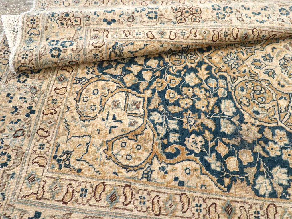 Antique Persian Tabriz Rug (Pair: 2 of 2), No.14638 - Galerie Shabab