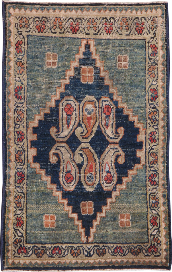 Antique Mahal Rug, No.14644 - Galerie Shabab