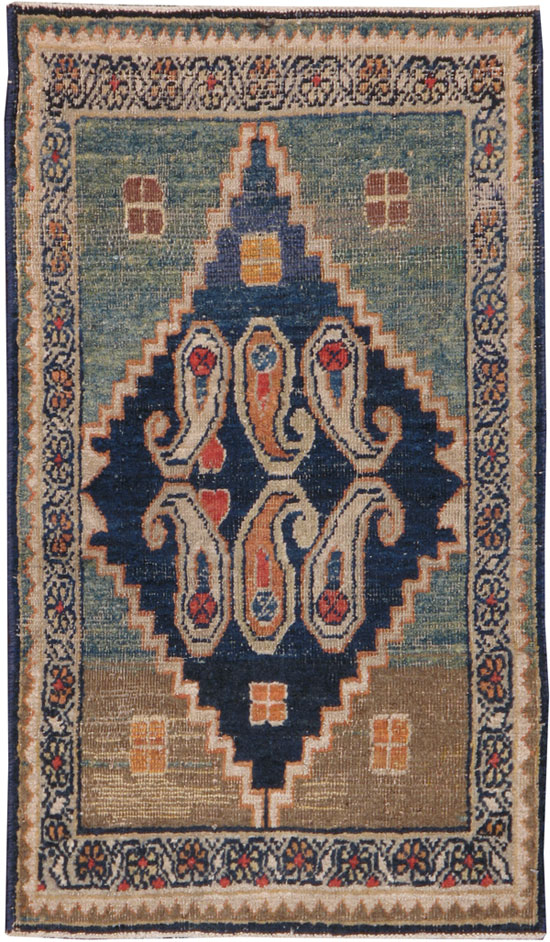 Antique Mahal Rug, No.14645 - Galerie Shabab