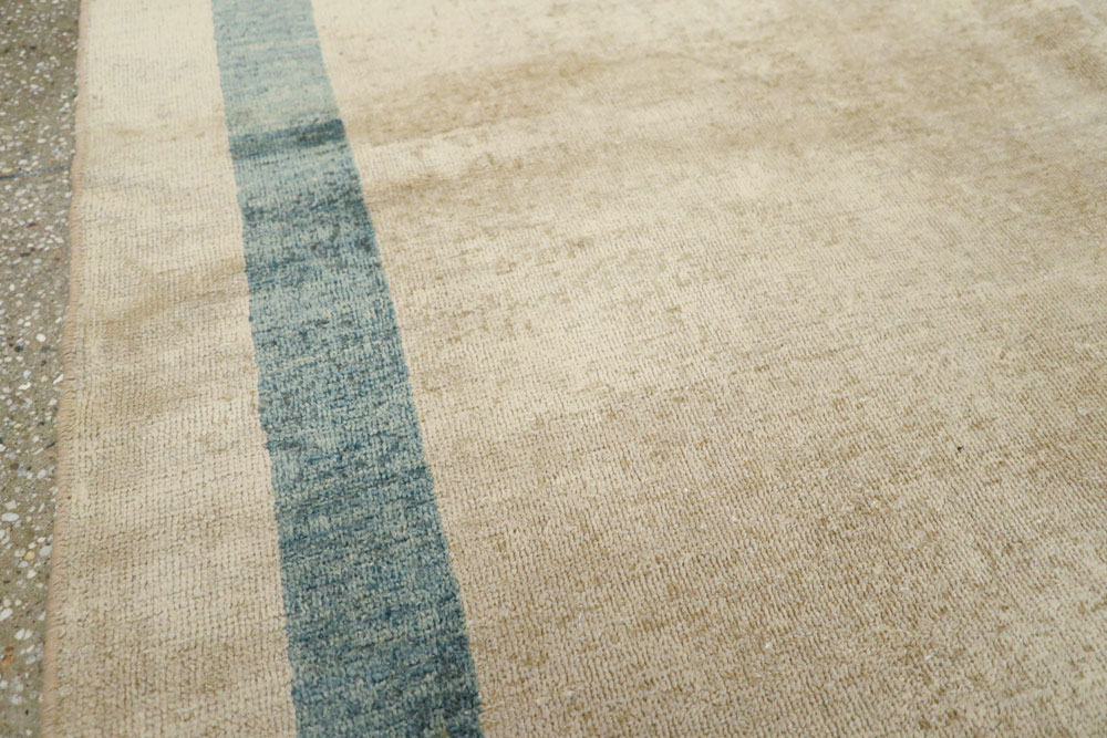 Vintage Persian Mashad Modernist Carpet, No.14646 - Galerie Shabab