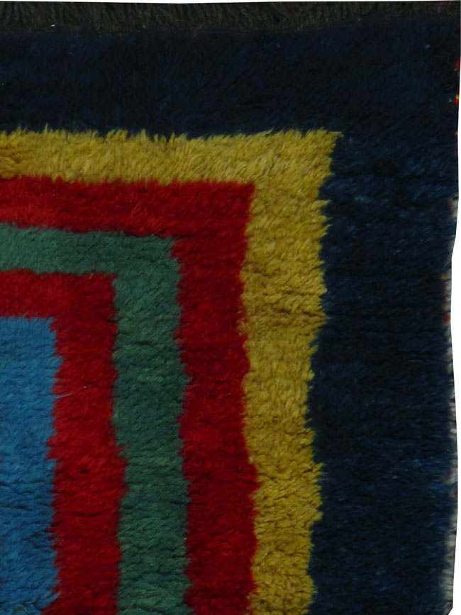 Vintage  Persian Gabbeh Pictorial Rug, No.14658 - Galerie Shabab