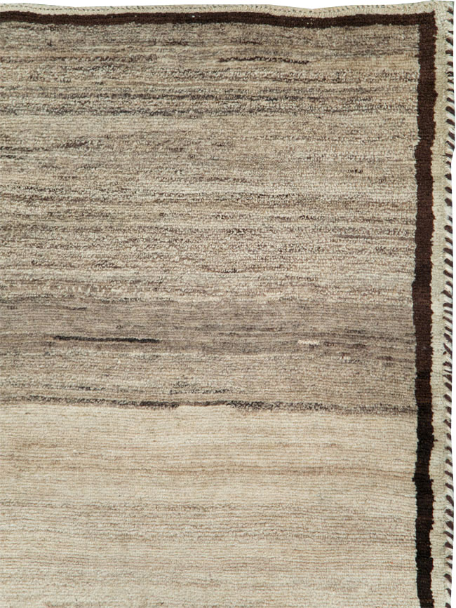 Vintage Persian Gabbeh Rug, No.14661 - Galerie Shabab