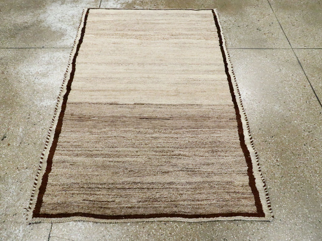 Vintage Persian Gabbeh Rug, No.14661 - Galerie Shabab