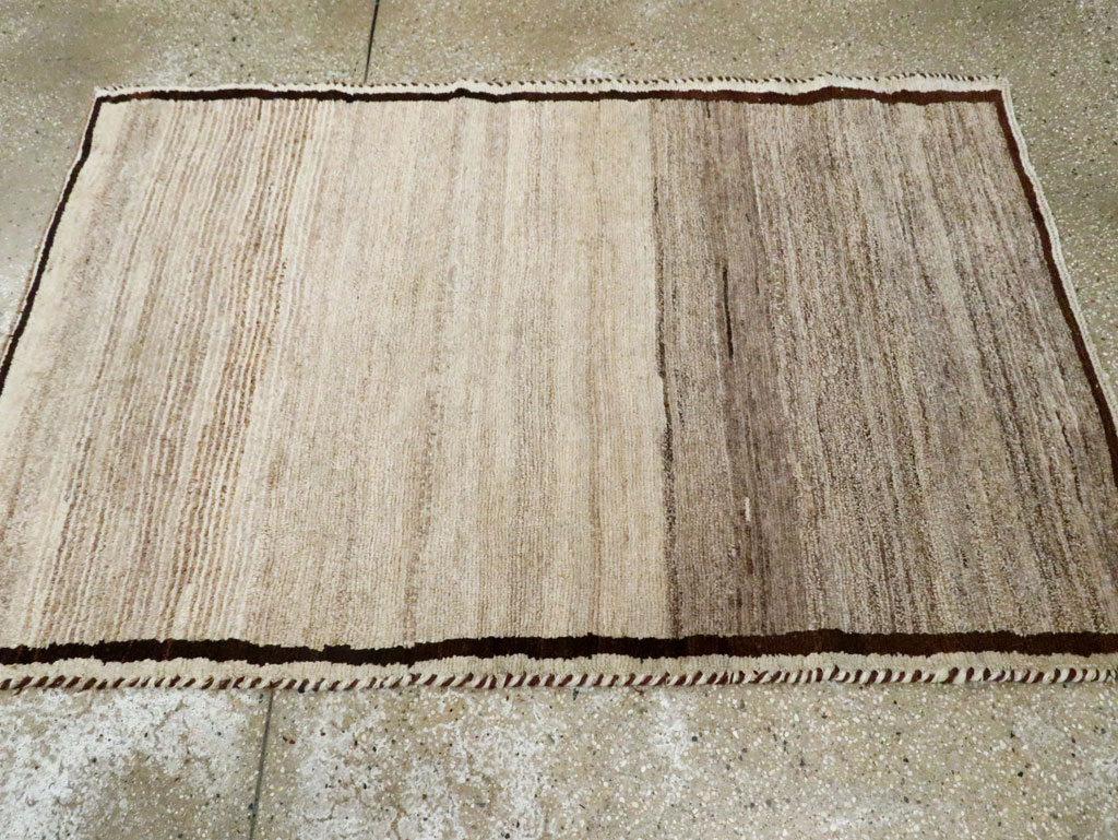 Vintage Persian Gabbeh Rug, No.14661 - Galerie Shabab