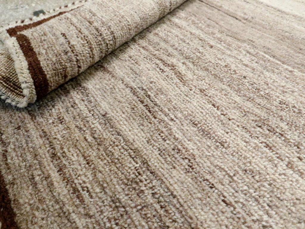 Vintage Persian Gabbeh Rug, No.14661 - Galerie Shabab