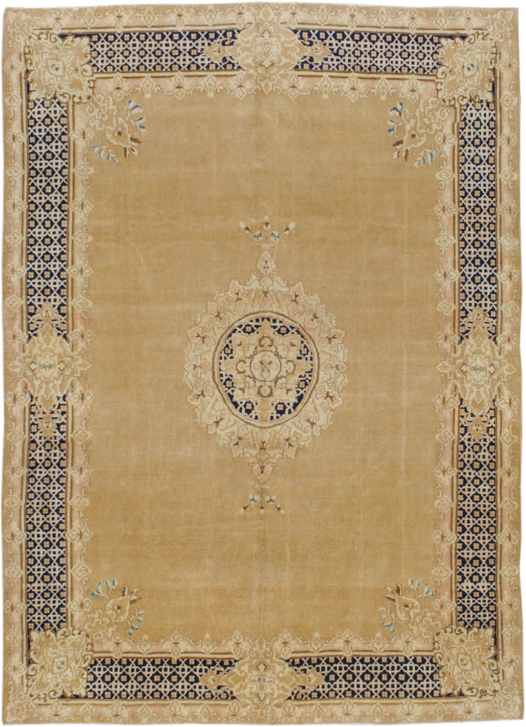 Vintage Persian Kerman Carpet, No.14663 - Galerie Shabab