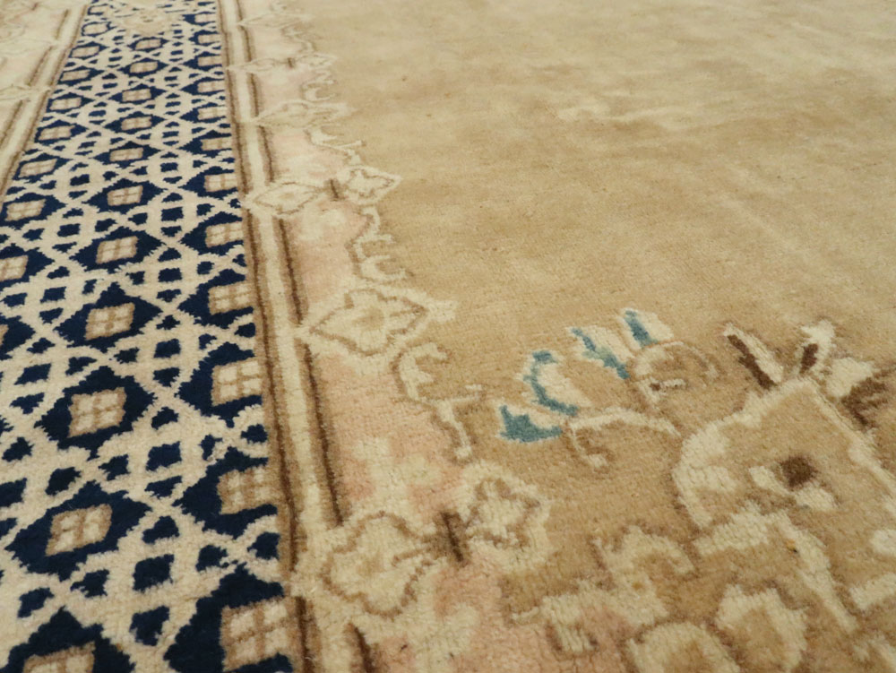 Vintage Persian Kerman Carpet, No.14663 - Galerie Shabab