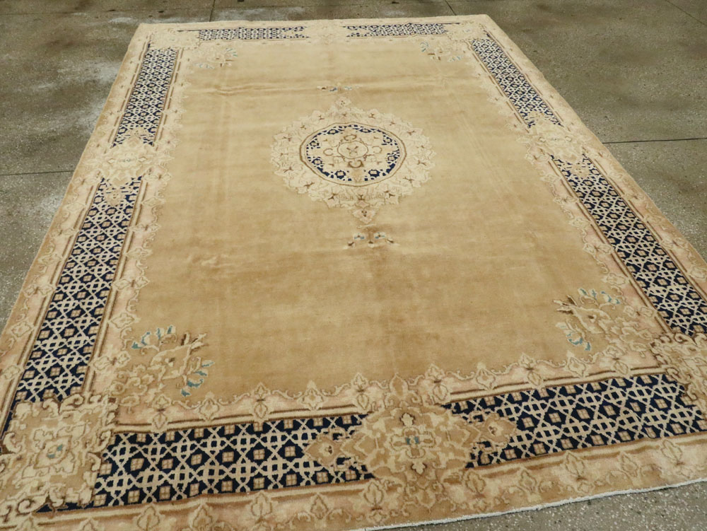 Vintage Persian Kerman Carpet, No.14663 - Galerie Shabab