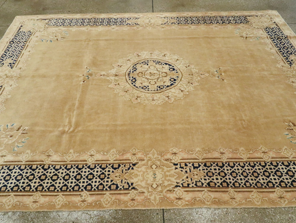 Vintage Persian Kerman Carpet, No.14663 - Galerie Shabab