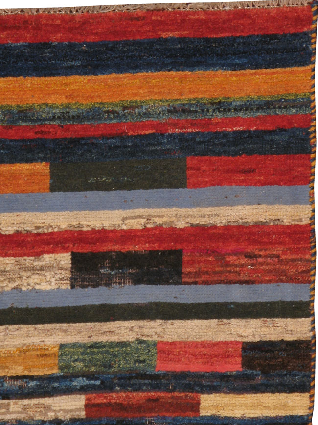Vintage Gabbeh Rug, No.14665 - Galerie Shabab
