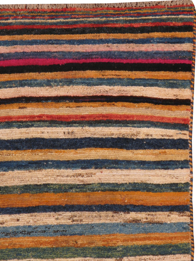 Vintage Gabbeh Rug, No.14665 - Galerie Shabab