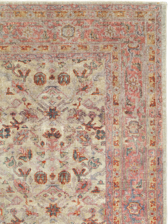 Antique Turkish Oushak Rug, No.14677 - Galerie Shabab