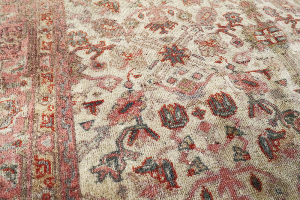 Antique Turkish Oushak Rug, No.14677 - Galerie Shabab