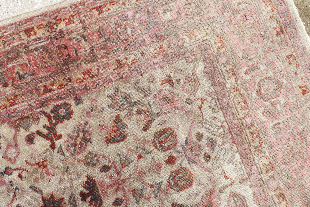 Antique Turkish Oushak Rug, No.14677 - Galerie Shabab