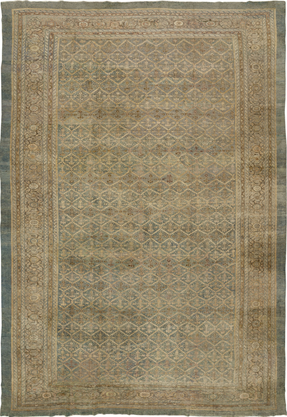 Antique Persian Bibikabad Oversize Carpet, No.14689 - Galerie Shabab