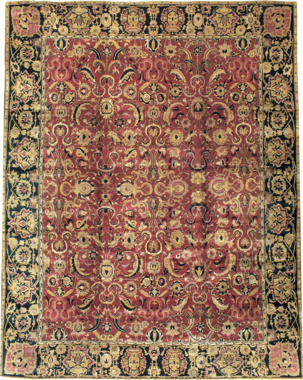 Antique Indian Lahore Carpet, No.14701 - Galerie Shabab