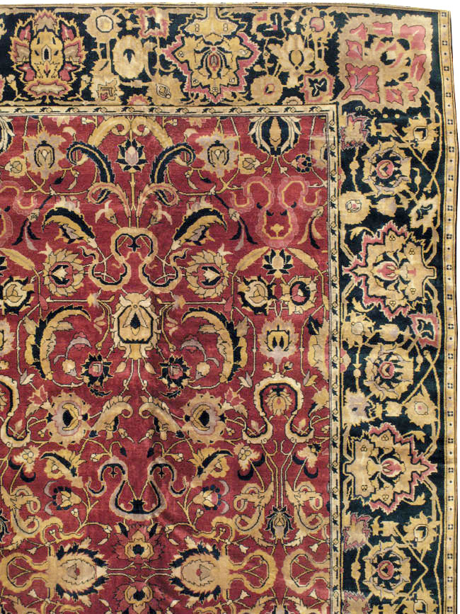 Antique Indian Lahore Carpet, No.14701 - Galerie Shabab
