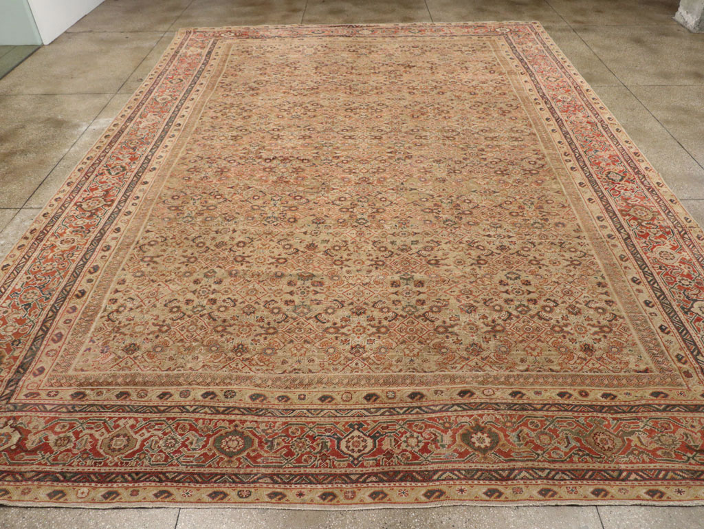 Antique Persian Mahal Carpet, No.14725 - Galerie Shabab