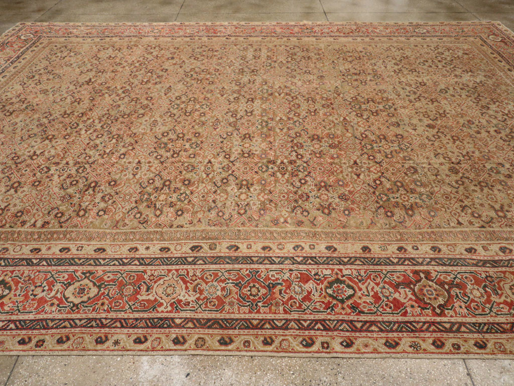 Antique Persian Mahal Carpet, No.14725 - Galerie Shabab