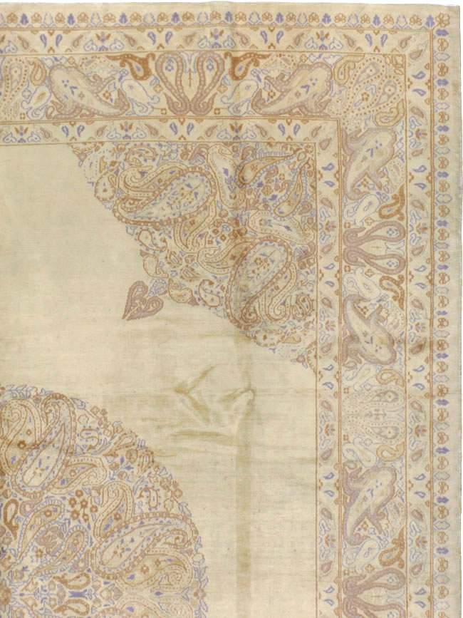 Vintage Persian Kerman Carpet, No.14740 - Galerie Shabab